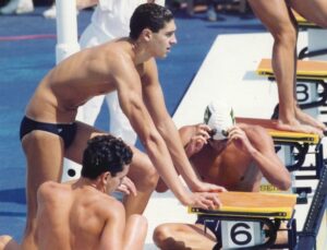 O nadador brasileiro Gustavo Borges com a sunga S200/